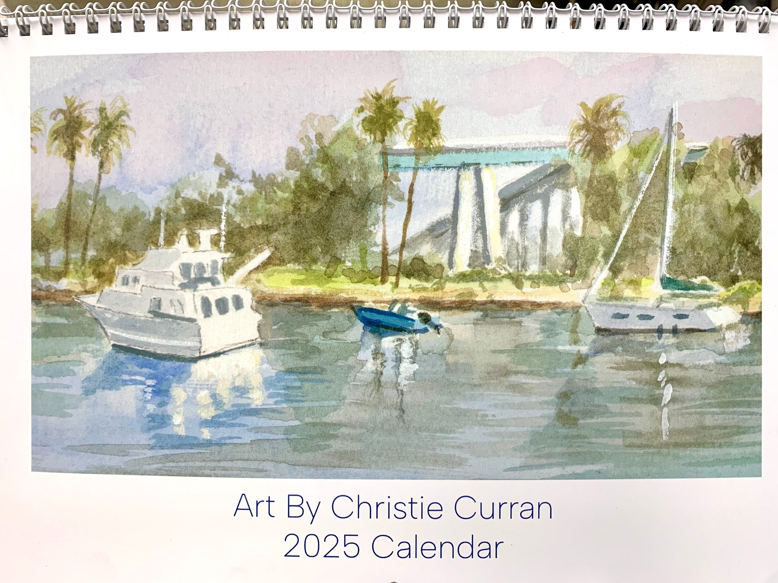 PRE ORDER CALENDAR 2025: Artwork By Christie Curran Sea La Vie PRE ORDER CALENDAR 2025: Artwork By Christie Curran Sea La Vie